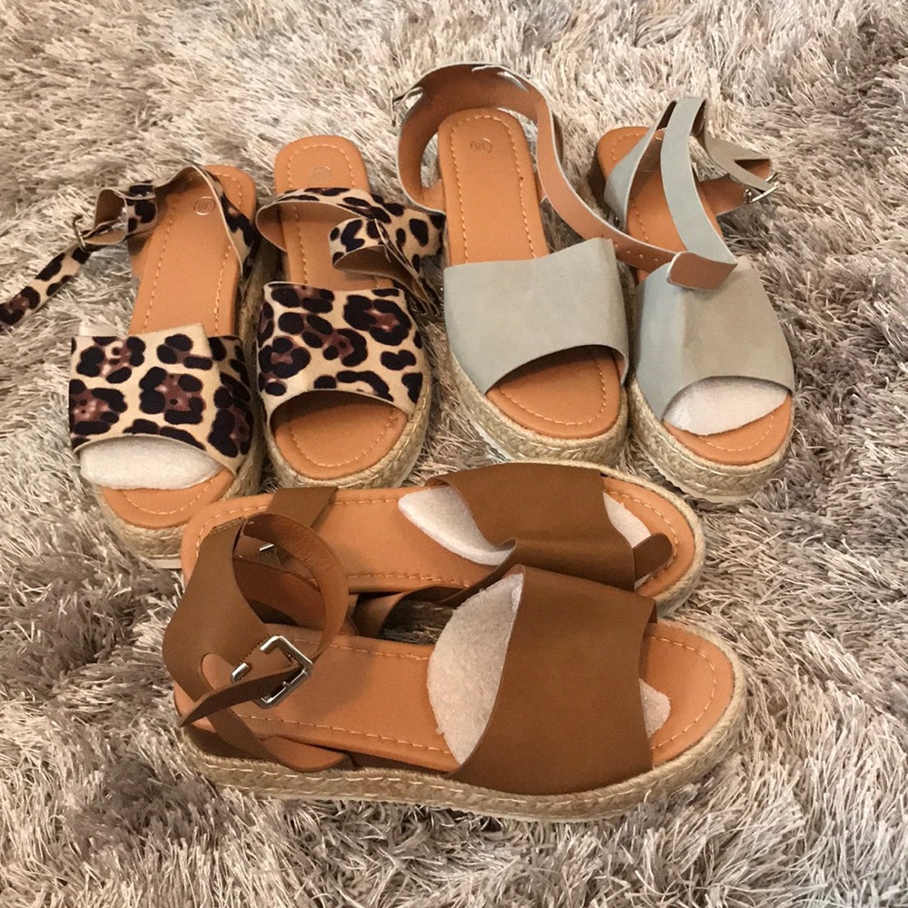 Espadrille Chunky Sandel